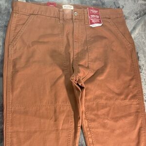 Levi’s Signature Double Front Utility Brown Pants